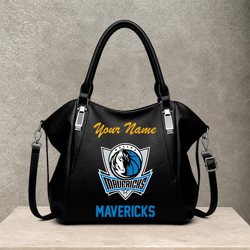 LIMITED EDITION - NEW CUSTOMIZED NBA18 DMA DALLAS MAVERICKS SHOULDER HANDBAG