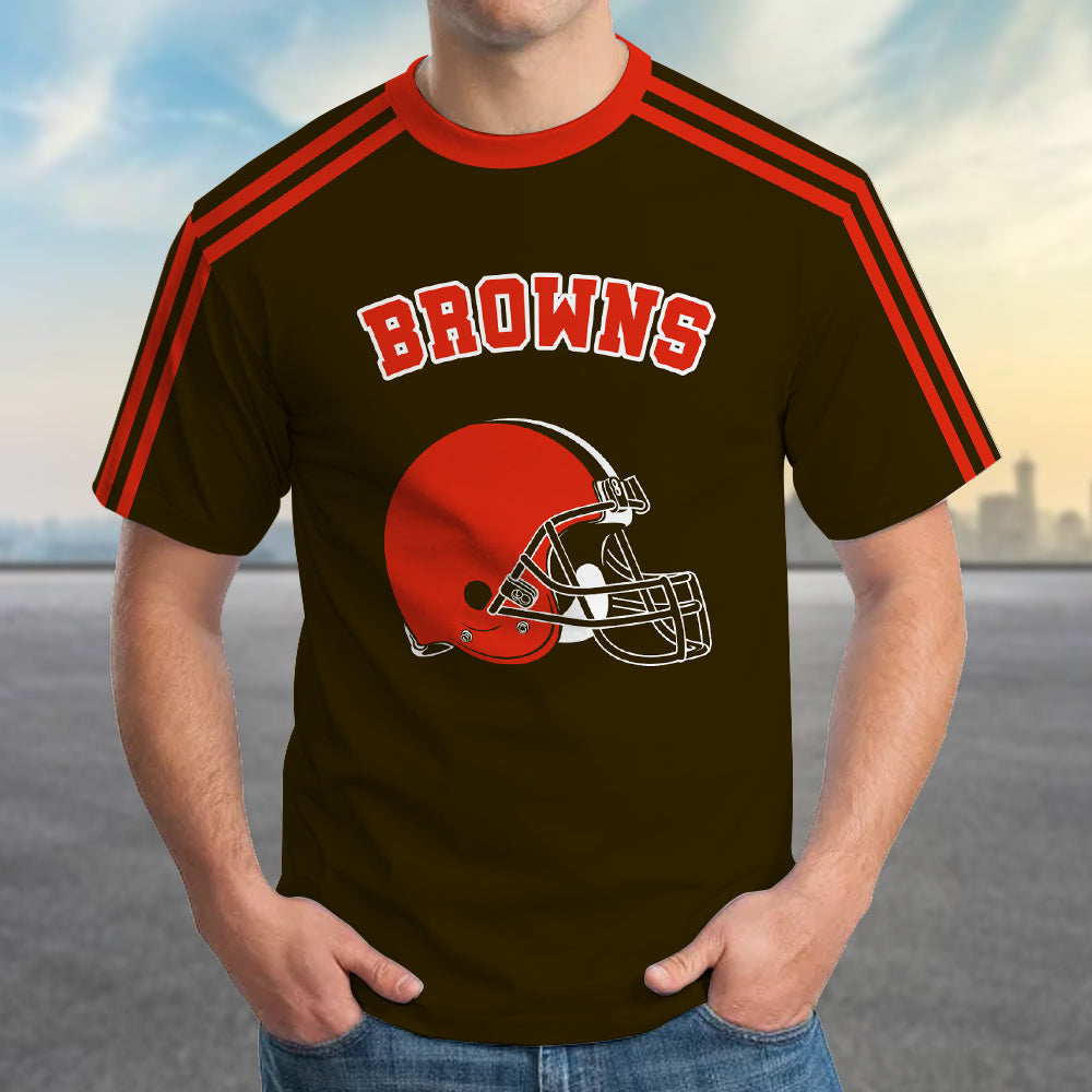 LIMITED EDITION - NEW PREMIUM NFL29 CLB CLEVELAND BROWNS UNISEX T-SHIRT