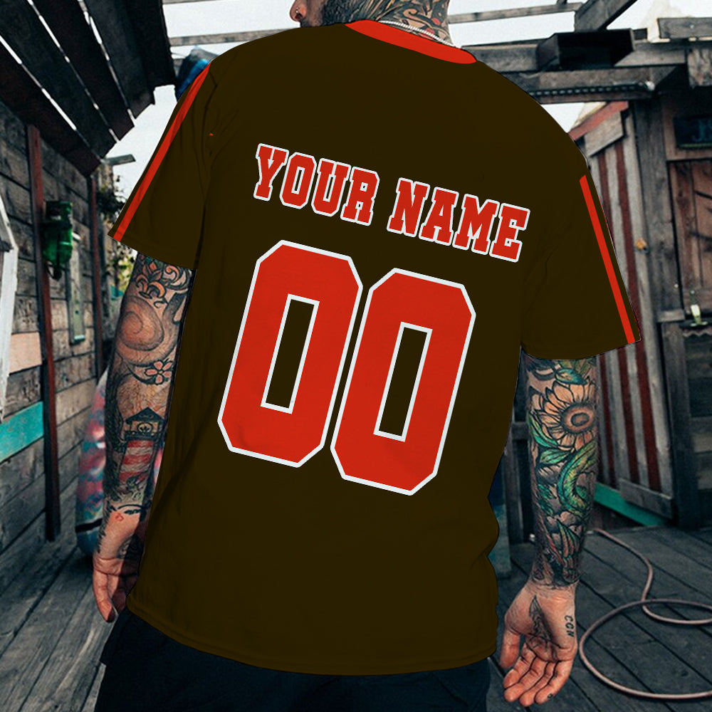 LIMITED EDITION - NEW PREMIUM NFL29 CLB CLEVELAND BROWNS UNISEX T-SHIRT