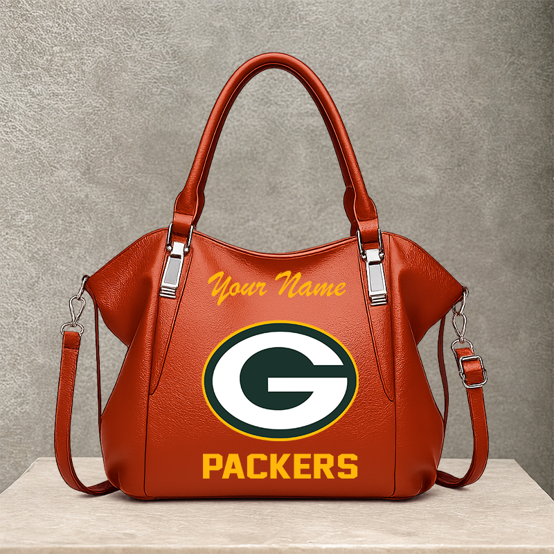 LIMITED EDITION - NEW CUSTOMIZED NFL08 GBP GREEN BAY PACKERS SHOULDER HANDBAG