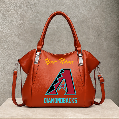 LIMITED EDITION - NEW CUSTOMIZED MLB07 ADS ARIZONA DIAMONDBACKS SHOULDER HANDBAG