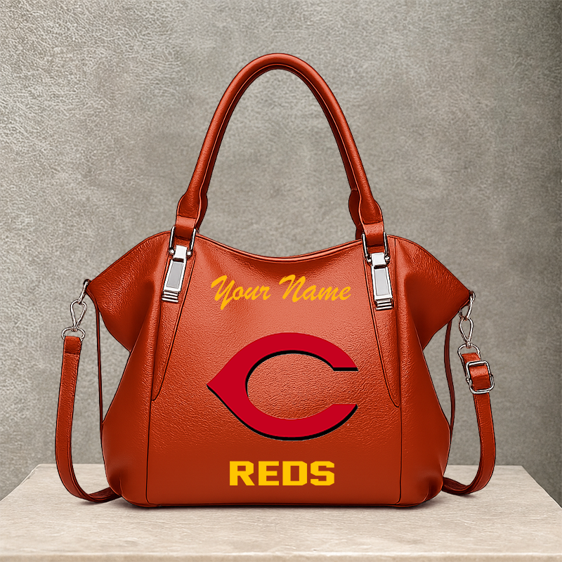 LIMITED EDITION - NEW CUSTOMIZED MLB05 CRS CINCINNATI REDS SHOULDER HANDBAG