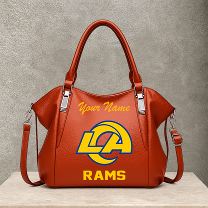 LIMITED EDITION - NEW CUSTOMIZED NFL22 LAR LOS ANGELES RAMS SHOULDER HANDBAG