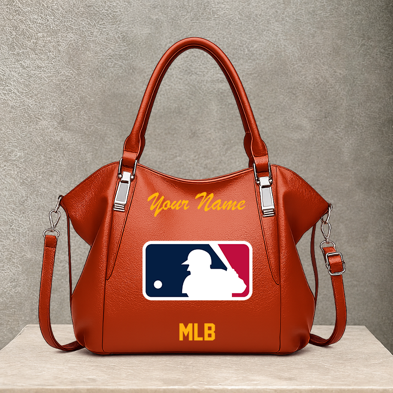 LIMITED EDITION - NEW CUSTOMIZED MLB31 MAJOR LEAGUE BASEBALL SHOULDER HANDBAG