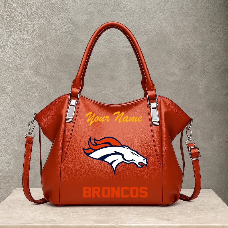 LIMITED EDITION - NEW CUSTOMIZED NFL13 DVB DENVER BRONCOS SHOULDER HANDBAG