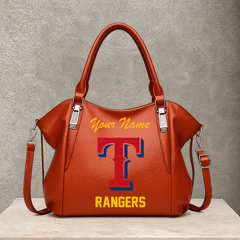 LIMITED EDITION - NEW CUSTOMIZED MLB08 TRS TEXAS RANGERS SHOULDER HANDBAG