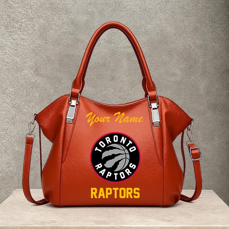 LIMITED EDITION - NEW CUSTOMIZED NBA24 TRA TORONTO RAPTORS SHOULDER HANDBAG
