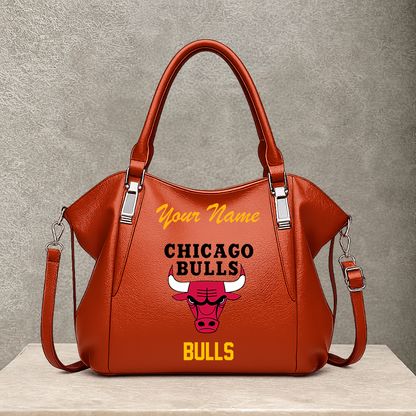 LIMITED EDITION - NEW CUSTOMIZED NBA19 CBU CHICAGO BULLS SHOULDER HANDBAG