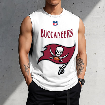 LIMITED EDITION - NEW CUSTOMIZED NFL10 TBB TAMPA BAY BUCCANEERS TANKTOP & GYM SHIRT