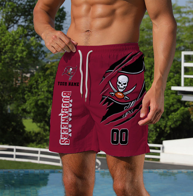 LIMITED EDITION - NEW PREMIUM NFL10 TBB TAMPA BAY BUCCANEERS SHORT PANTS