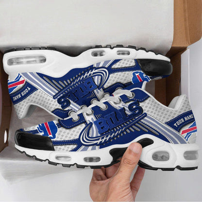 LIMITED EDITION - NEW CUSTOMIZED NFL03 BFB BUFFALO BILLS UNISEX AIR MAX PLUS SNEAKERS