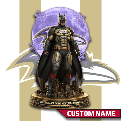 LIMITED EDITION - NEW CUSTOMIZED NFL28 BTR BALTIMORE RAVENS ACRYLIC PLAQUE