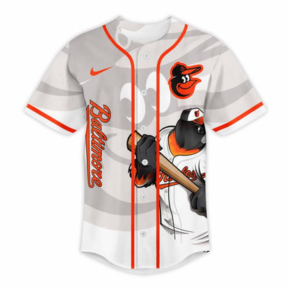 LIMITED EDITION - NEW CUSTOMIZED MLB25 BOS BALTIMORE ORIOLES BASEBALL JERSEY