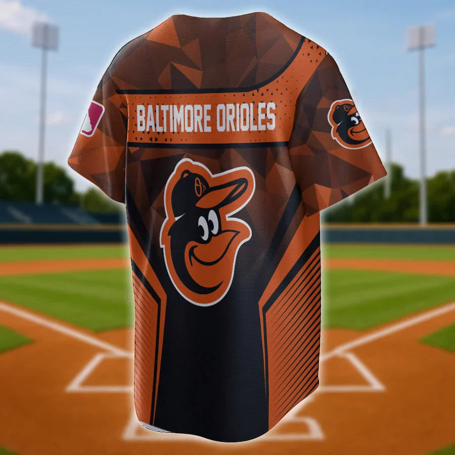 LIMITED EDITION - NEW CUSTOMIZED MLB25 BOS BALTIMORE ORIOLES BASEBALL JERSEY