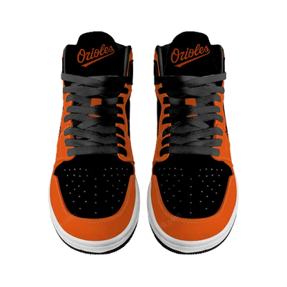 LIMITED EDITION - NEW CUSTOMIZED MLB25 BT ORIOLES AIR JORDAN SNEAKERS