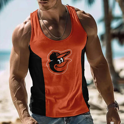 [FLASH SALE] NEW CUSTOMIZED MLB25 BALTIMORE ORIOLES UNISEX TANK TOP