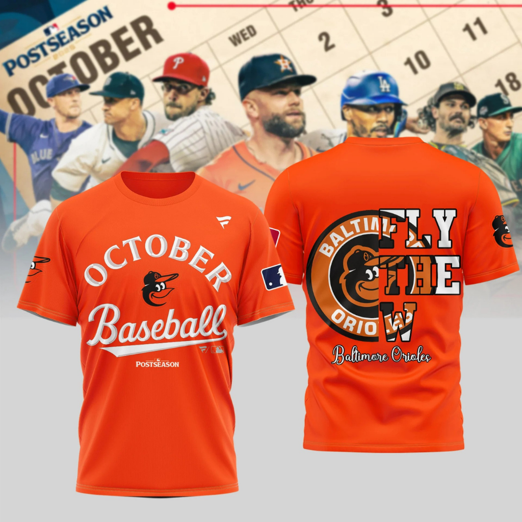LIMITED EDITION - NEW CUSTOMIZED MLB25 BOS BALTIMORE ORIOLES T-SHIRT, HOODIE, ZIP HOODIE