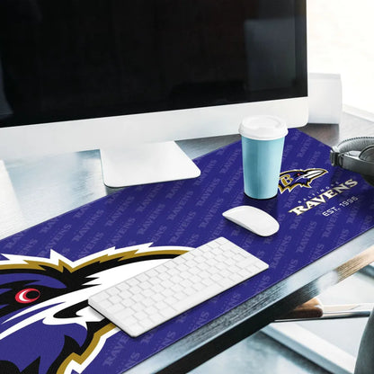 LIMITED EDITION - NEW CUSTOMIZED NFL28 BTR BALTIMORE RAVENS MOUSE MAT