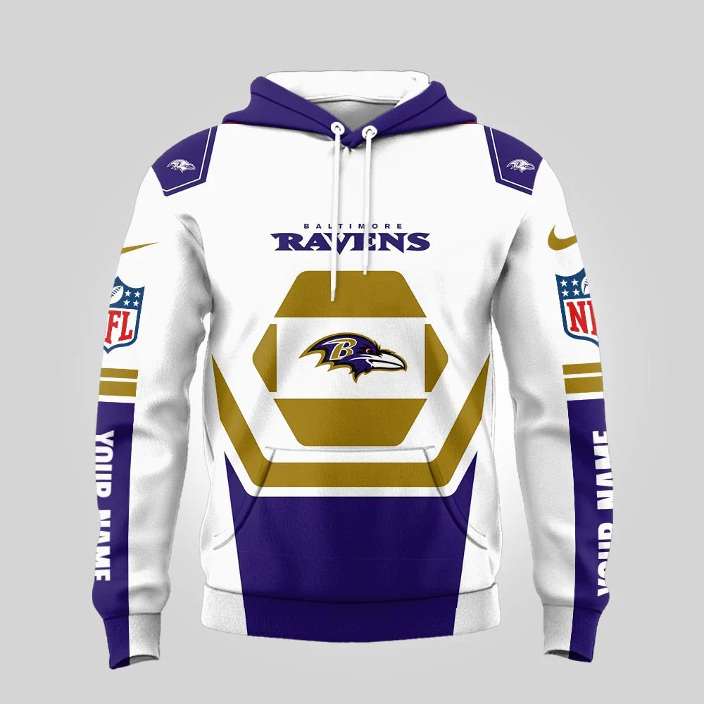 LIMITED EDITION - NEW CUSTOMIZED NFL28 BTR BALTIMORE RAVENS UNISEX T-SHIRT, POLO, HOODIE & JACKETS