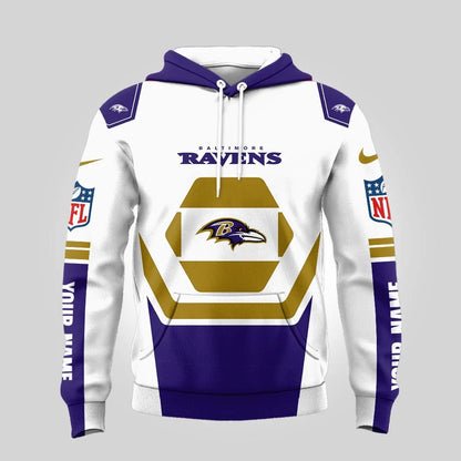 LIMITED EDITION - NEW CUSTOMIZED NFL28 BTR BALTIMORE RAVENS UNISEX T-SHIRT, POLO, HOODIE & JACKETS