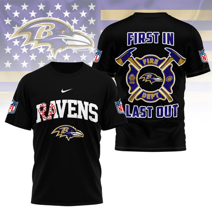 LIMITED EDITION - NEW CUSTOMIZED NFL28 BTR BALTIMORE RAVENS T-SHIRT | MULTIPLE COLORS AVAILABLE