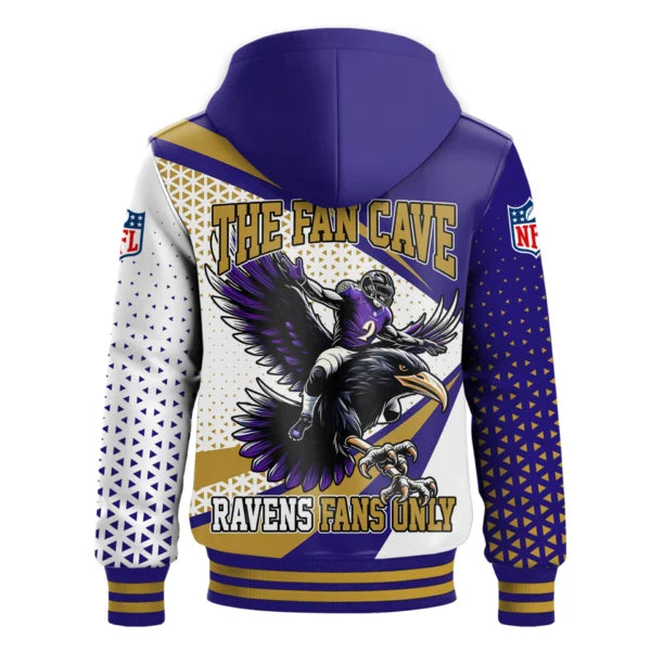 LIMITED EDITION - NEW CUSTOMIZED NFL28 BTR BALTIMORE RAVENS UNISEX T-SHIRT, POLO, HOODIE & JACKETS