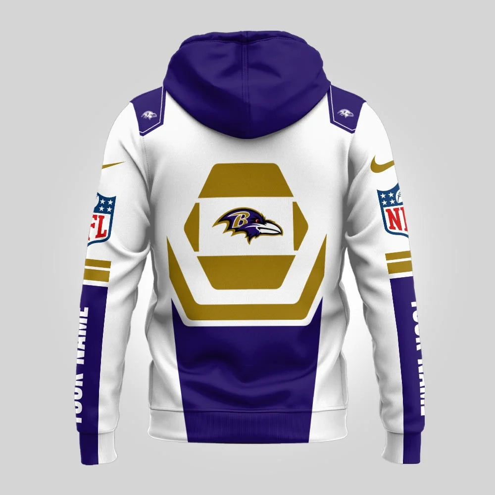 LIMITED EDITION - NEW CUSTOMIZED NFL28 BTR BALTIMORE RAVENS UNISEX T-SHIRT, POLO, HOODIE & JACKETS