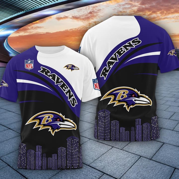 LIMITED EDITION - NEW CUSTOMIZED NFL28 BTR BALTIMORE RAVENS UNISEX T-SHIRT, POLO, HOODIE & JACKETS