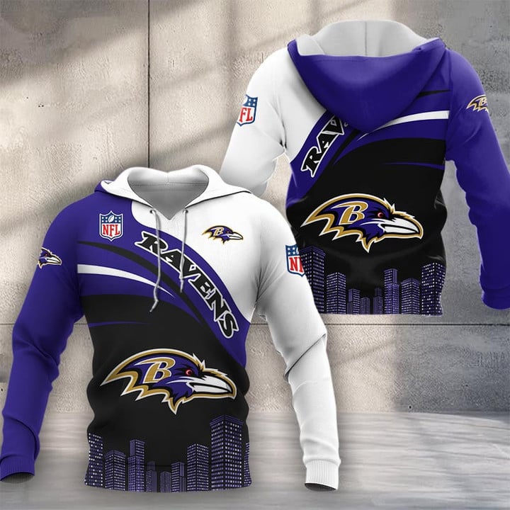 LIMITED EDITION - NEW CUSTOMIZED NFL28 BTR BALTIMORE RAVENS UNISEX T-SHIRT, POLO, HOODIE & JACKETS