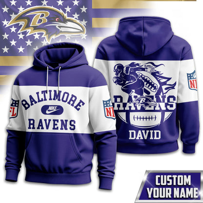 LIMITED EDITION - NEW CUSTOMIZED NFL28 BTR BALTIMORE RAVENS T-SHIRT, HOODIE, ZIP HOODIE