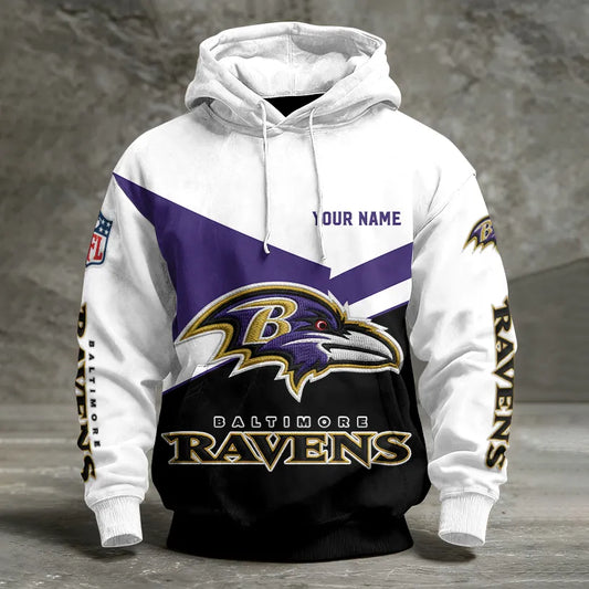 LIMITED EDITION - NEW CUSTOMIZED NFL28 BTR BALTIMORE RAVENS UNISEX T-SHIRT, POLO, HOODIE & JACKETS