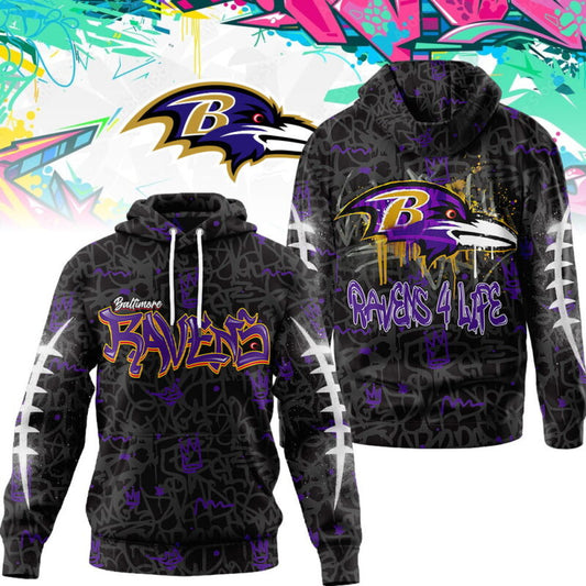 LIMITED EDITION - NEW CUSTOMIZED NFL28 BTR BALTIMORE RAVENS UNISEX T-SHIRT, POLO, HOODIE & JACKETS