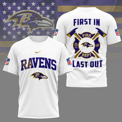 LIMITED EDITION - NEW CUSTOMIZED NFL28 BTR BALTIMORE RAVENS T-SHIRT | MULTIPLE COLORS AVAILABLE