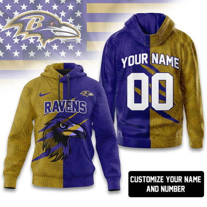 LIMITED EDITION - NEW CUSTOMIZED NFL28 BTR BALTIMORE RAVENS T-SHIRT, HOODIE, ZIP HOODIE