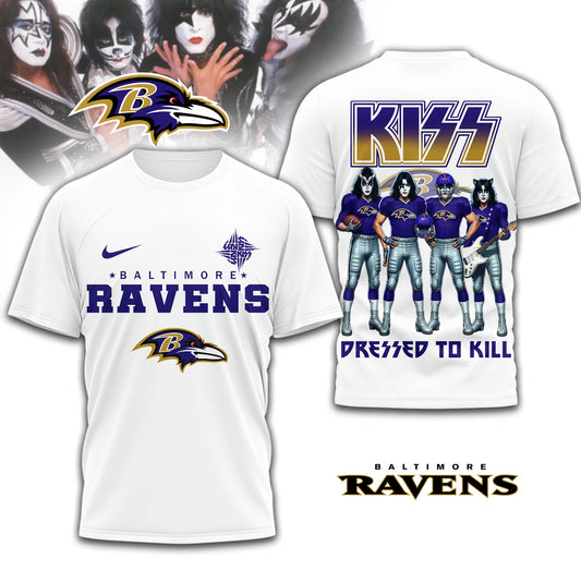 LIMITED EDITION - NEW CUSTOMIZED NFL28 BTR BALTIMORE RAVENS T-SHIRT | MULTIPLE COLORS AVAILABLE