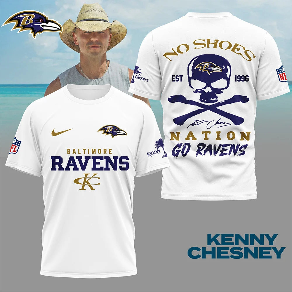 LIMITED EDITION - NEW CUSTOMIZED NFL28 BTR BALTIMORE RAVENS T-SHIRT | MULTIPLE COLORS AVAILABLE