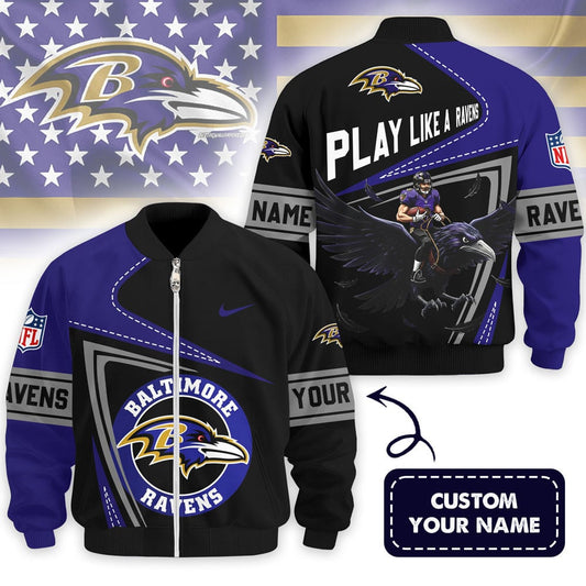 LIMITED EDITION - NEW CUSTOMIZED NFL28 BTR BALTIMORE RAVENS UNISEX T-SHIRT, POLO, HOODIE & JACKETS
