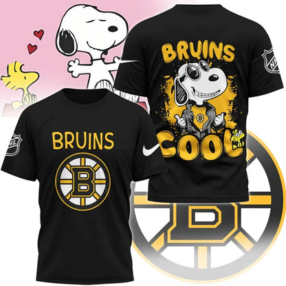 LIMITED EDITION - NEW CUSTOMIZED NHL02 BTB BOSTON BRUINS X SNOOPY T-SHIRT, SWEATSHIRT, HOODIE & ZIP HOODIE