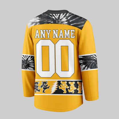[SUPER SALE] NEW CUSTOMIZED NHL02 BTB BOSTON BRUINS UNISEX HOCKEY JERSEY