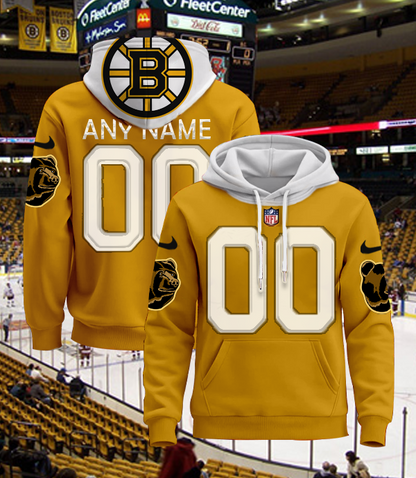 LIMITED EDITION - NEW CUSTOMIZED NHL02 BTB BOSTON BRUINS UNISEX T-SHIRT, POLO, HOODIE & JACKETS