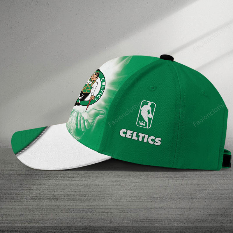 LIMITED EDITION - NEW CUSTOMIZED NBA03 BCE BOSTON CELTICS CLASSIC CAP