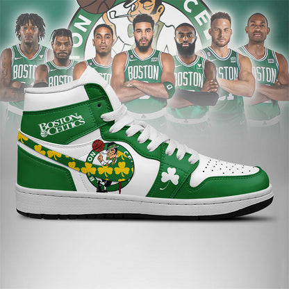 [HOT DEAL] NEW CUSTOMIZED NBA03 BCE BOSTON CELTICS AIR JORDAN SNEAKERS