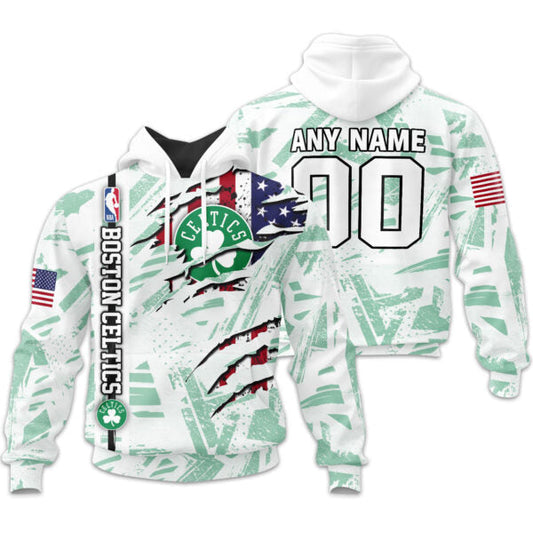 LIMITED EDITION - NEW CUSTOMIZED NBA03 BCE BOSTON CELTICS UNISEX T-SHIRT, POLO, HOODIE & JACKETS