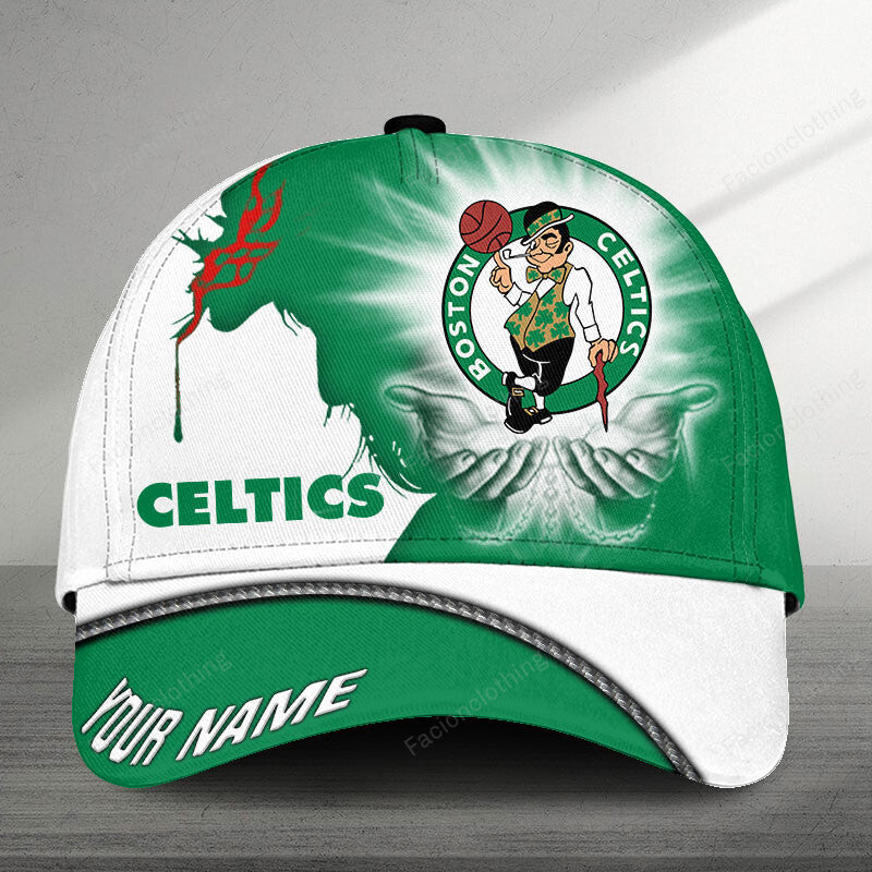 LIMITED EDITION - NEW CUSTOMIZED NBA03 BCE BOSTON CELTICS CLASSIC CAP
