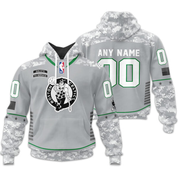LIMITED EDITION - NEW CUSTOMIZED NBA03 BC BOSTON CELTICS UNISEX T-SHIRT, POLO, HOODIE & JACKETS