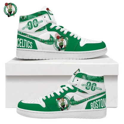 [HOT DEAL] NEW CUSTOMIZED NBA03 BCE BOSTON CELTICS AIR JORDAN SNEAKERS