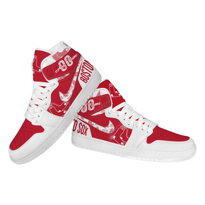 LIMITED EDITION - NEW CUSTOMIZED MLB03 BR SOX AIR JORDAN SNEAKERS