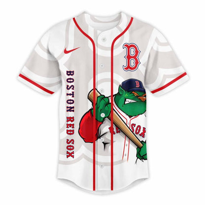LIMITED EDITION - NEW CUSTOMIZED MLB03 BRS BOSTON RED SOX BASEBALL JERSEY