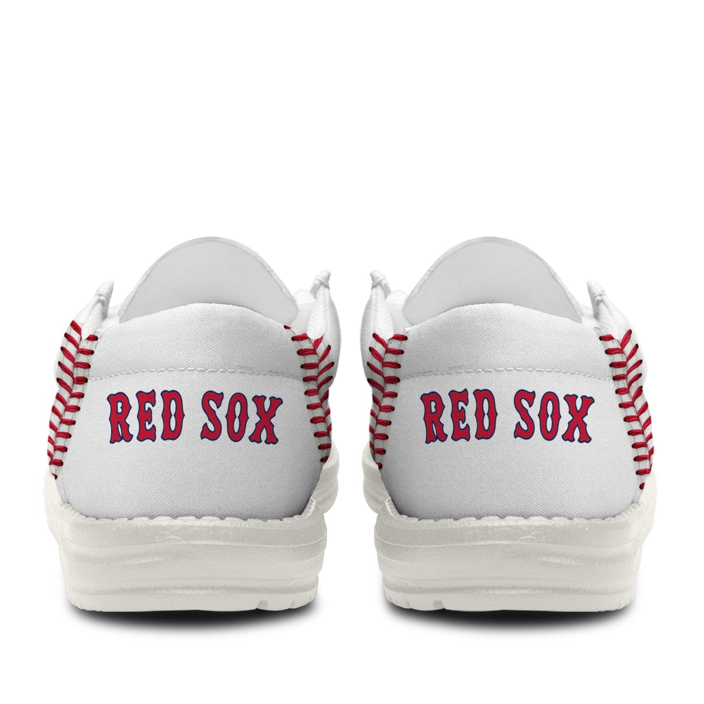 LIMITED EDITION - NEW CUSTOMIZED MLB03 BRS BOSTON RED SOX LOAFER SHOES