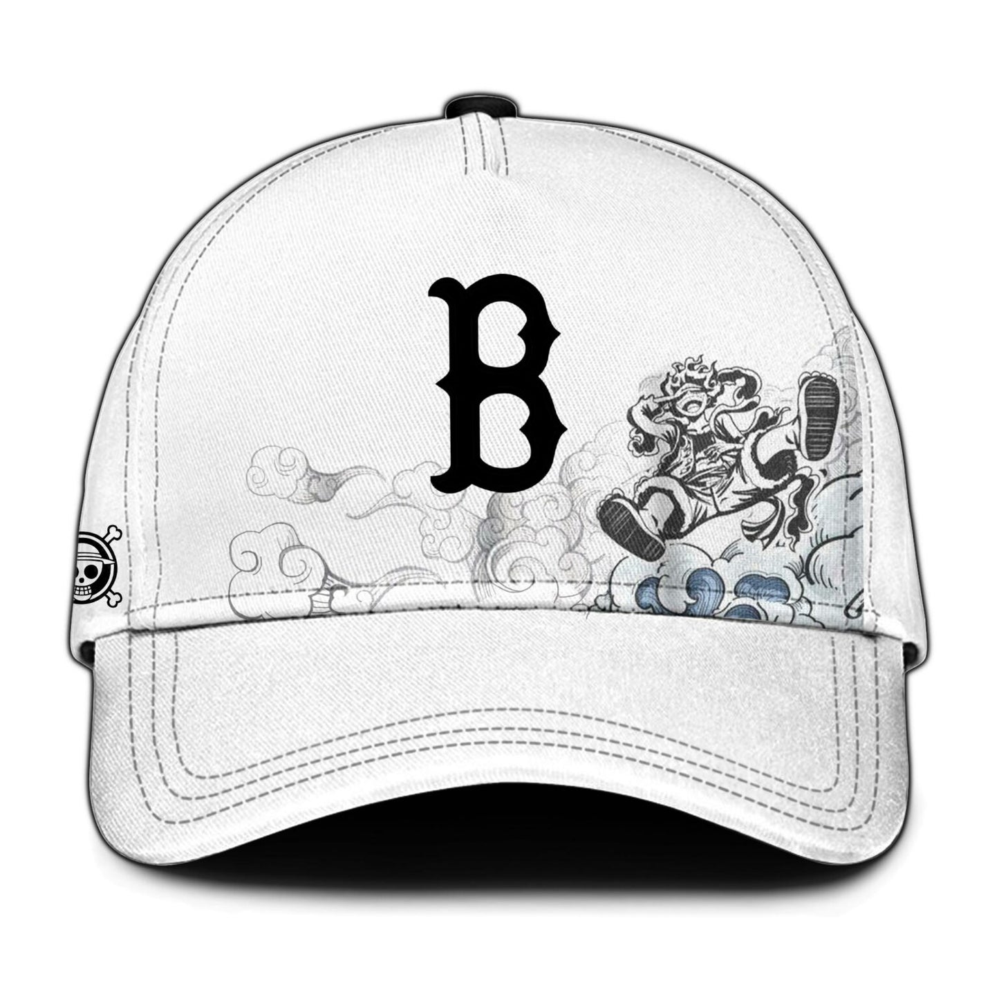 LIMITED EDITION - NEW CUSTOMIZED MLB03 BRS BOSTON RED SOX x ONE PIECE BASEBALL JERSEY & CAP
